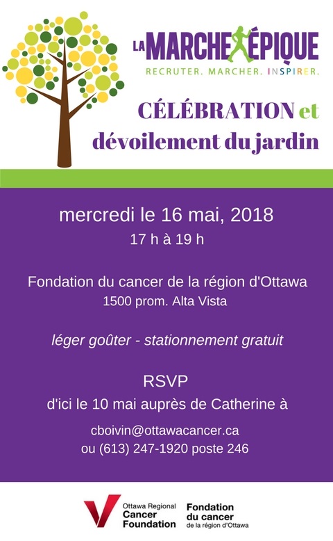 EPIC WALK invitation French