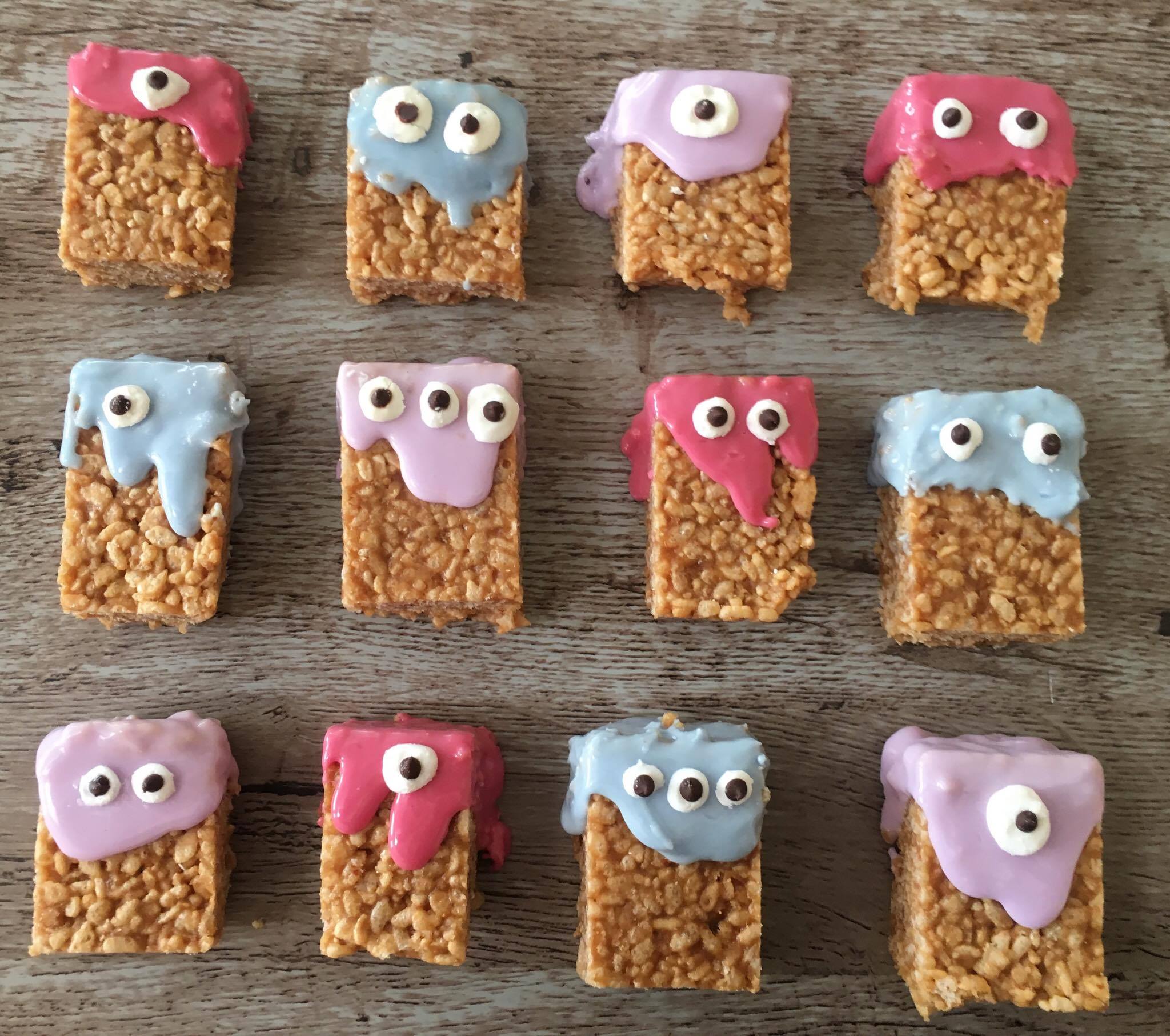 krispie monsters