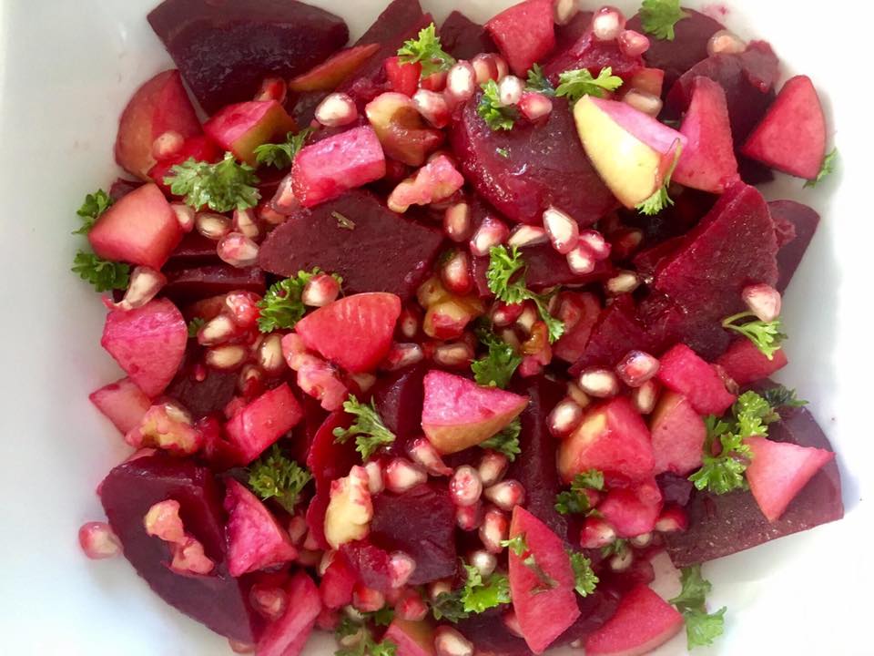 Beet & Pomegranate Salad