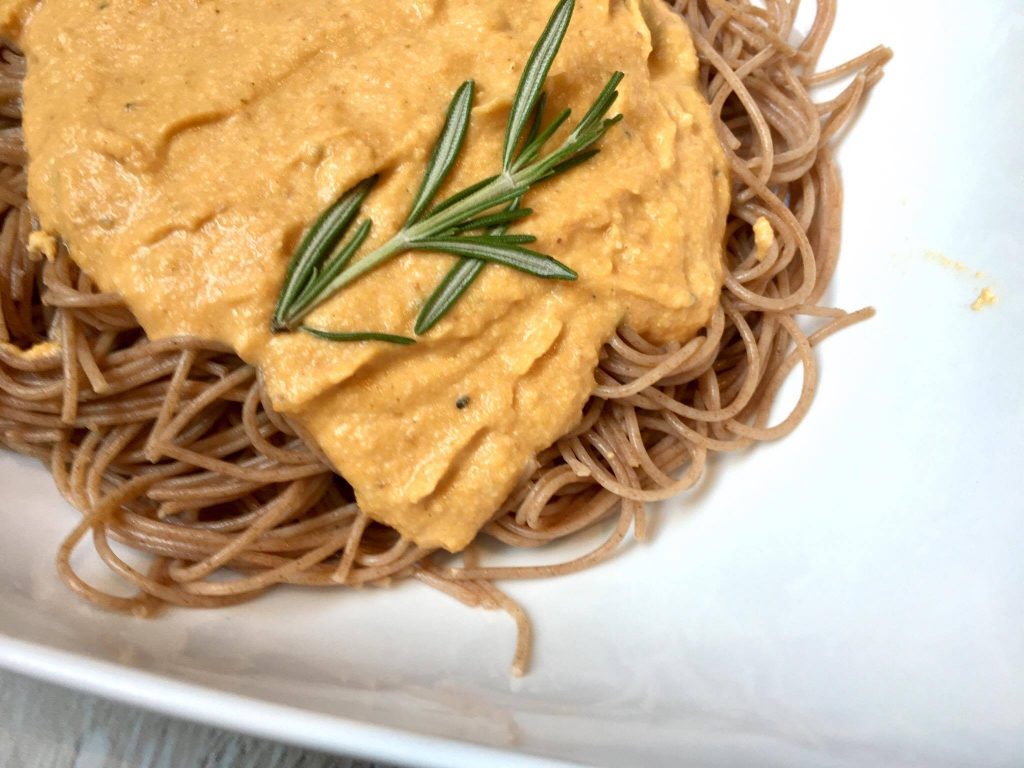 Vegan Pumpkin Alfredo