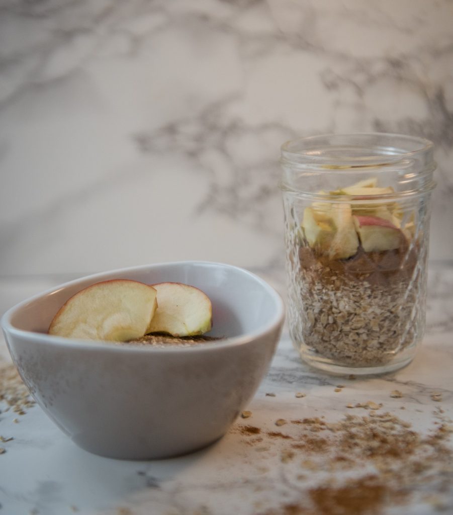 Apple Cinnamon Overnight Oats